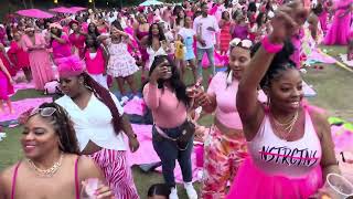 THIS IS NOT THE FREAKNIK BUT ATLANTA TURNS UP FOR GINUWINE IN ALL PINK @TanjiaTV @1-800-Get-Game