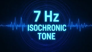 Isochronic Tone 7Hz (Pure tone)!