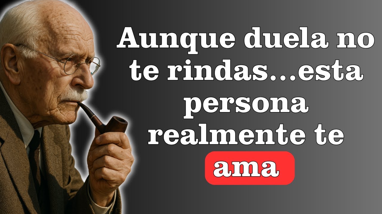 Esta persona te ama de verdad. No te rindas | Carl Jung