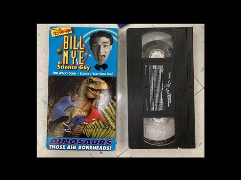 Bill Nye the Science Guy: Dinosaurs (VHS Rip) | Full Retro Educational Episode