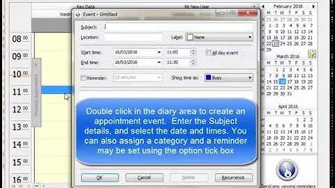 A Fully Featured Office Diary View - Key Data Gold System