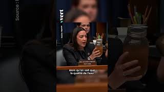 Alexandria Ocasio-Cortez : «Voici l’eau potable après la construction d’un data center»