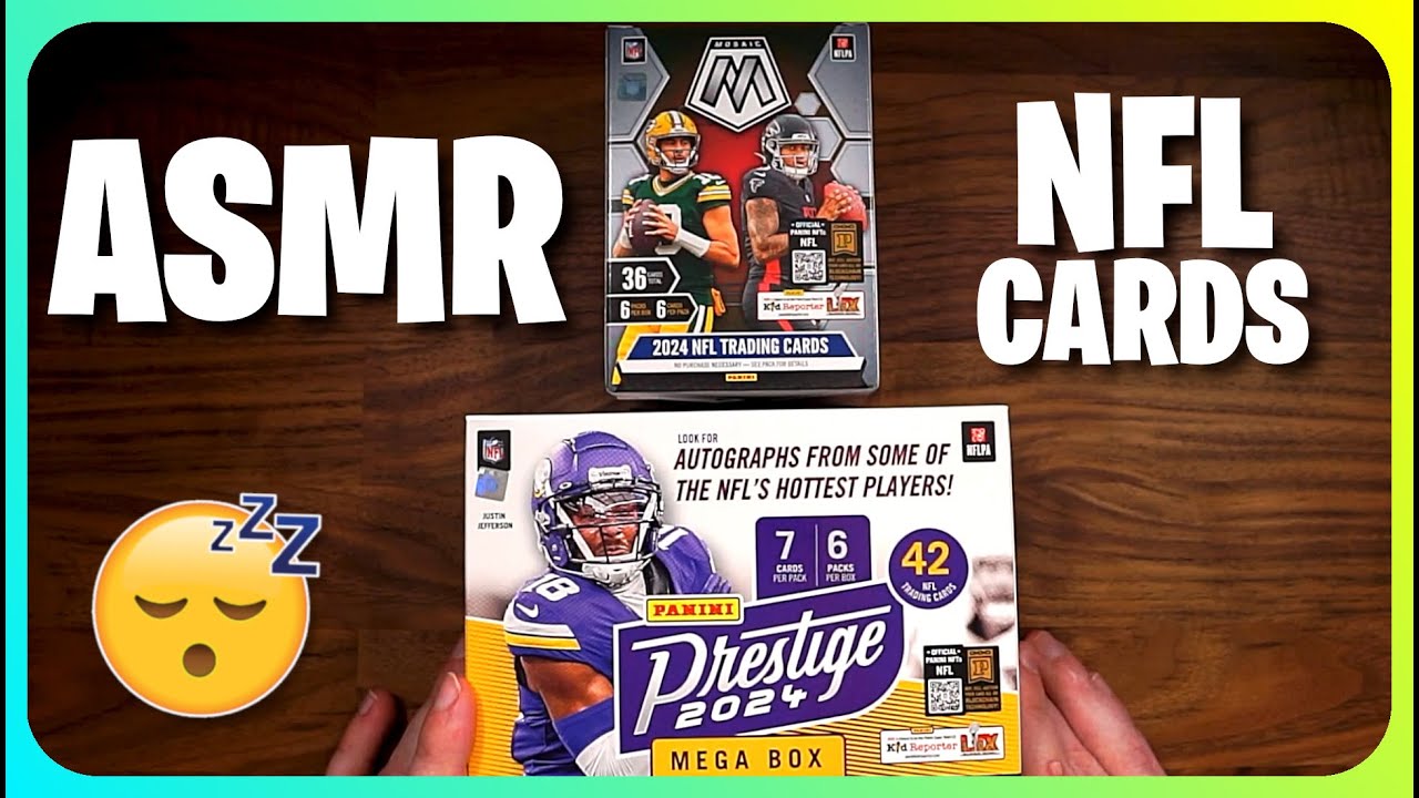 ASMR 2024 NFL Panini Trading Card Unboxing! (Whispered)
