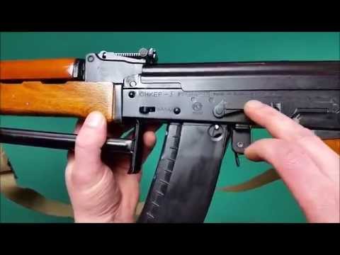 Yunker 3 Ak 74 Sniper Co2 Kaliber 4 5mm Review Mag Fail Youtube