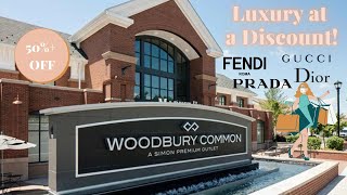 Woodbury Common Outlets | Come LUXURY shopping with me (at a discount!)