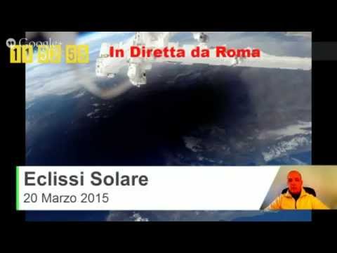 Eclissi Solare Totale 20 Marzo 2015 Diretta Live Streaming Italia