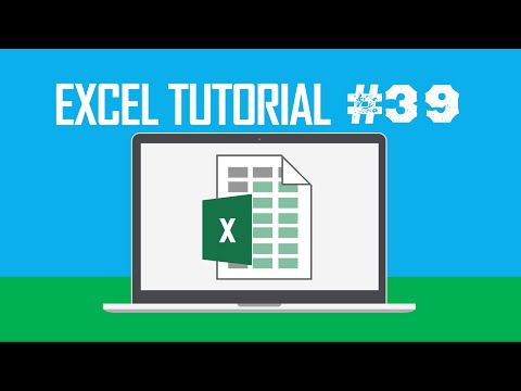 Excel Tutorial #39:  Going to Previous Workbook (Ctrl + Shift + Tab)
