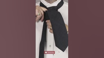 Four in Hand Knot - Perfect Dimple Every Time #Shorts