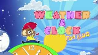Weather and Clock - App for kids screenshot 4
