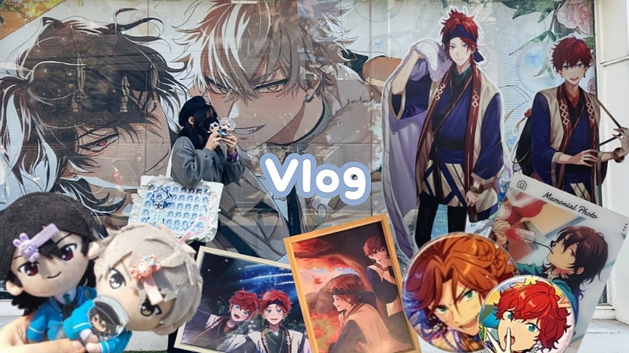 [𝐕𝐥𝐨𝐠] 오타쿠 브이로그#13 돈 없을 때만 운수가 참 좋아 | 레이코가 컵홀더 | 아마기형제 카페 | 굿즈깡 | 앙스타