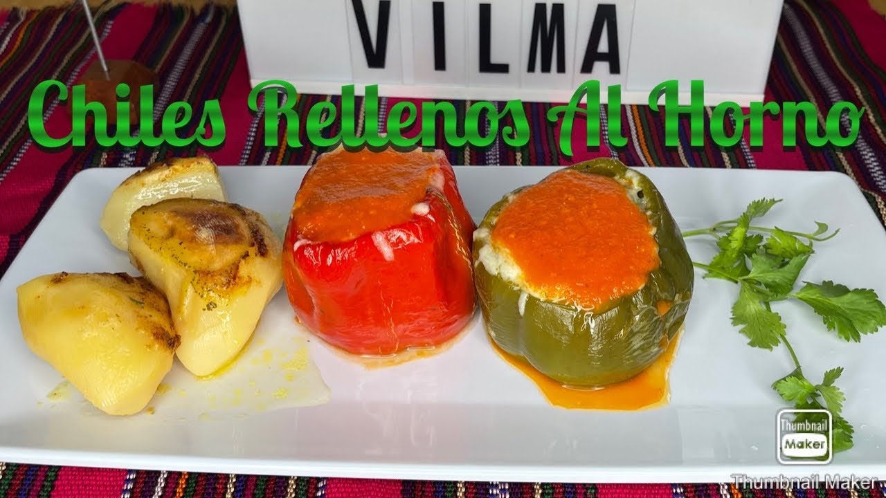 Chiles Rellenos Al Horno - YouTube