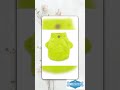 Lime Solid Fleece Quarter Zip Pullover
