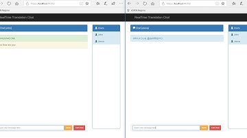Real time Language Translation chat using SignalR and Azure Cognitive Services