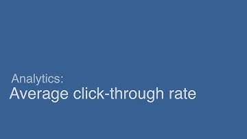 Average click through rate