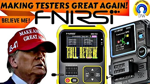 FNIRSI DSO-TC2 & LCR-P1 Component Testers. Believe me, they rock!