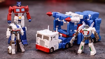 Magnus VS Galvatron！！DR Wu 8cm Tactical Commander stop motion