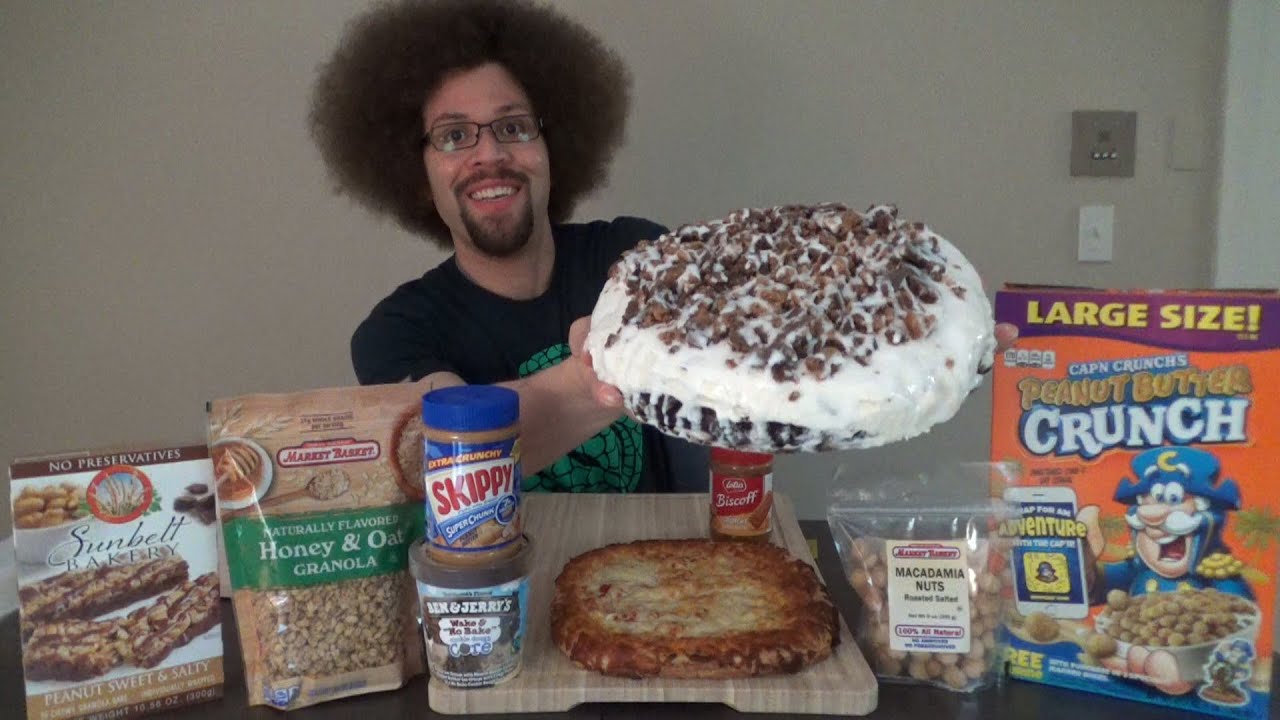 Leftovers Food Challenge l 12,000 Calories l Random Cheat Meal - YouTube