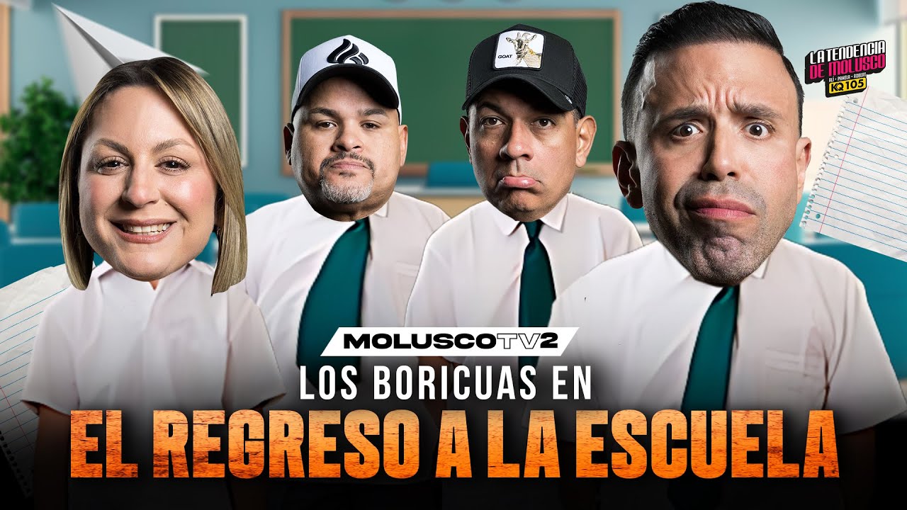 REGRESO A CLASES! Lo que solo un boricua hace... / La Tendencia de Molusco KQ105
