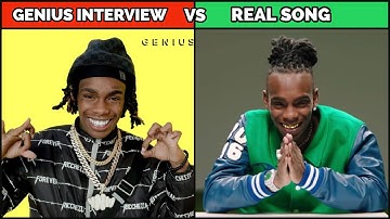 GENIUS INTERVIEW VS REAL SONG 2019 (NO AUTOTUNE VS AUTOTUNE ) PART 2