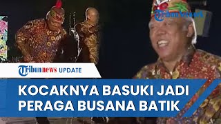 Momen Menteri PUPR Basuki Fashion Show hingga Joget di Hadapan Jokowi saat Acara Istana Berbatik