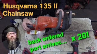 Husqvarna 135 Mark II Throttle Valve Repair