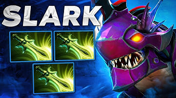 WTF! Insane x3 Butterfly Full Attack Speed Slark🔥49Kills Dota 2