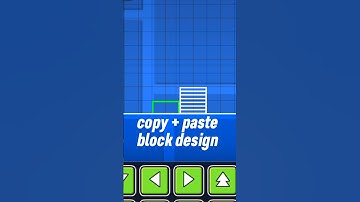 How to make simple block-design in Geometry Dash 2.2! #geometrydash
