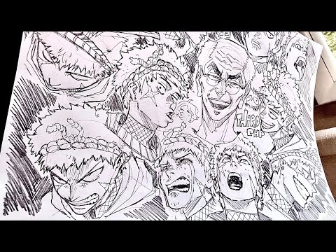 Drawing Face Expressions from Memory