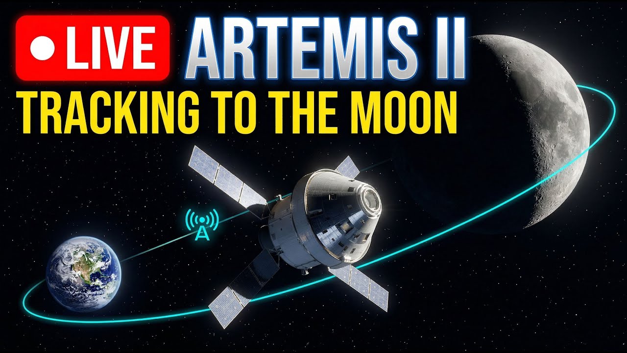 🚀 LIVE: Artemis II Moon Mission Tracking | Orion Outbound Coast & DSN Telemetry