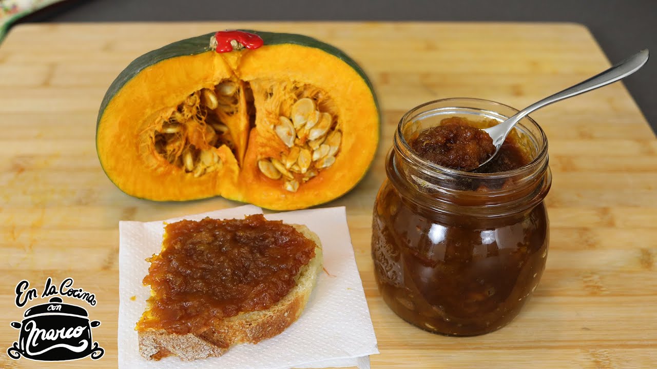 MERMELADA de CALABAZA casera 🟠 dulce de zapallo casero receta facil