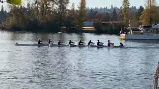 Everett Rowing mixed 8+ victory at Head of the Lake 2019