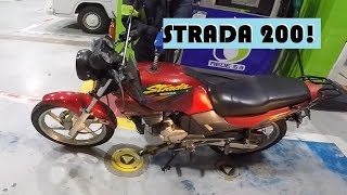 AVALIANDO A MOTO STRADA 200 ANO 97! NOVA MOTO DO CANAL MARIO 7 GALO! AVALIANDO A MOTO STRADA 200 ANO 97! NOVA MOTO DO CANAL MARIO 7 GALO!