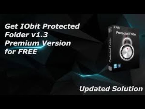 IObit Protected Folder 1.3 Crack License key Free