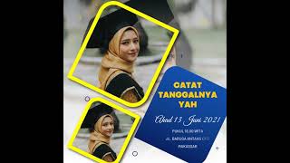 Contoh Video Undangan Wisuda 42 (total 50 Template)
