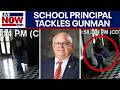 WATCH: Oklahoma high school principal tackles gunman, stops shooting