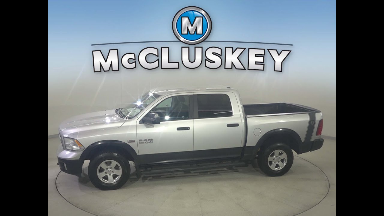 A42226HA Pre-Owned 2016 Ram 1500 Outdoorsman 4WD 4D Crew Cab For Sale, Review, Test Drive