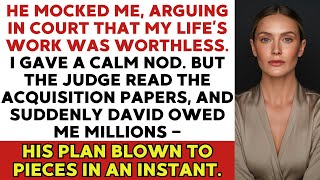 My Husband Mocked My “Worthless” Startup — He Froze in Court When They Named the Final Price…