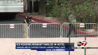 ICE using El Paso hotel to house migrant families