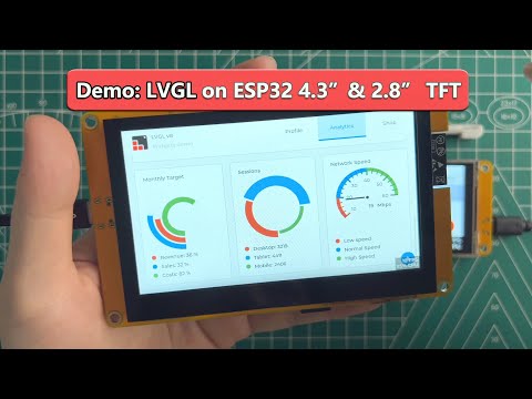 LVGL Demo on ESP32-S3 4.3