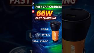 MCC 099 Car Charger 🔥 66W Fast Charging | Type-C + USB Dual Port Review