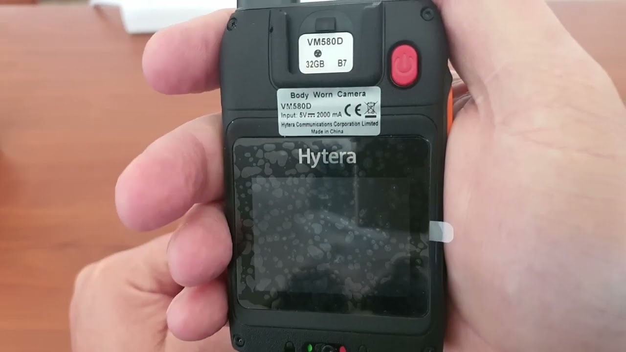 Hytera VM580D Bodycam