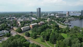 Drone Sights Over Early Summer City Of Riga, Latvia 31.5.24 Ii