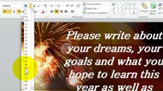 How to Format Text In PowerPoint 2010