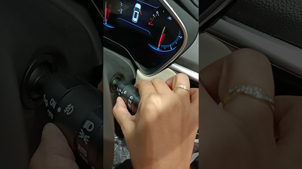 Hector Ka cornering fog lamp ka button || how to switch cornering fog lamp
