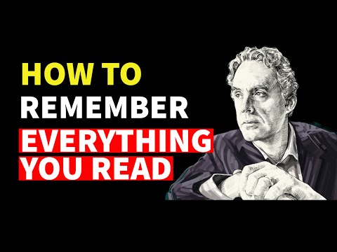 How To Remember What You Read in 2023 by Jordan Peterson | Reshape Reality