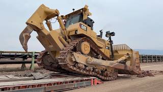 Relocating On Site 2 Caterpillar 385C Excavators & Cat D9T Bulldozer - Sotiriadis/Labrianidis 4k