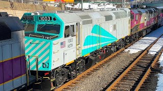 The MBTA Commuter Rail Takes Delivery of Leased Rolling Stock Solutions F40PH-4C 1003