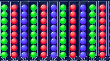 Ball Sort color Puzzle Game || Level 961-970 #ballsort #ballsortpuzzle #ballgame