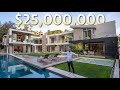 We Stayed At a $25,000,000 Hollywood Hills Mansion!