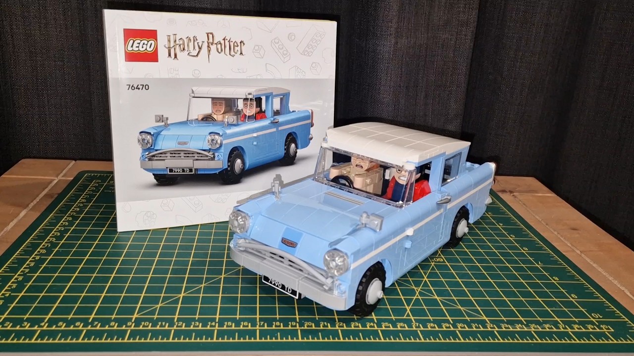 Lego Harry Potter 76470 - Enchanted Flying Ford Anglia - Speed Build #lego #harrypotter